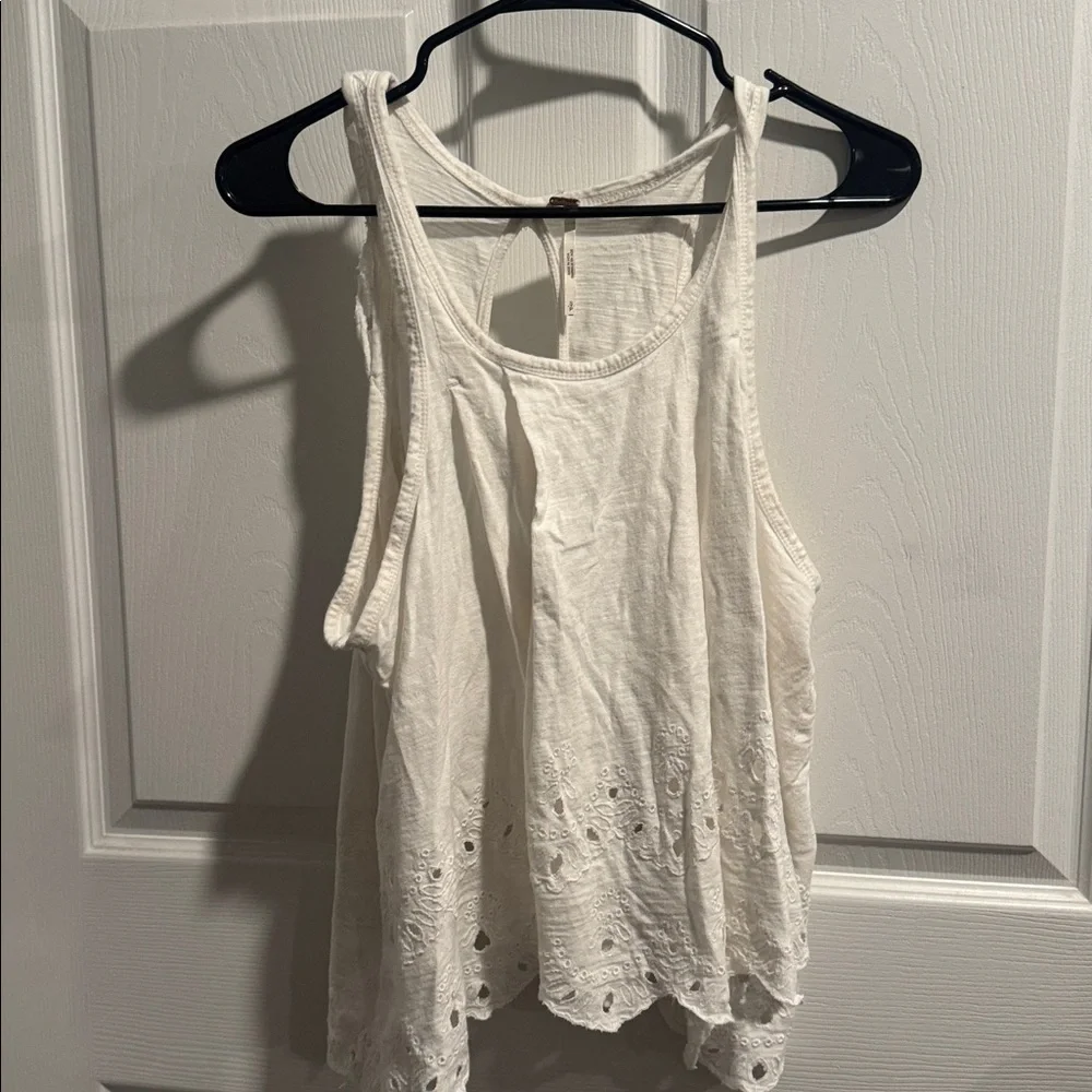 Free people White Tank Top - Picture 2 of 5